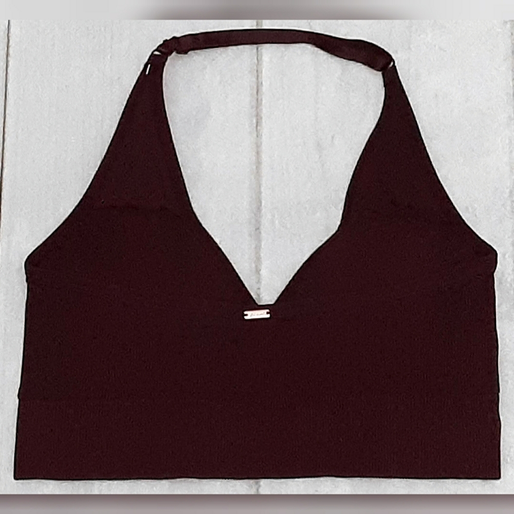 NWT *2* VS PINK Seamless Halter Bra Tops - Picture 7 of 13